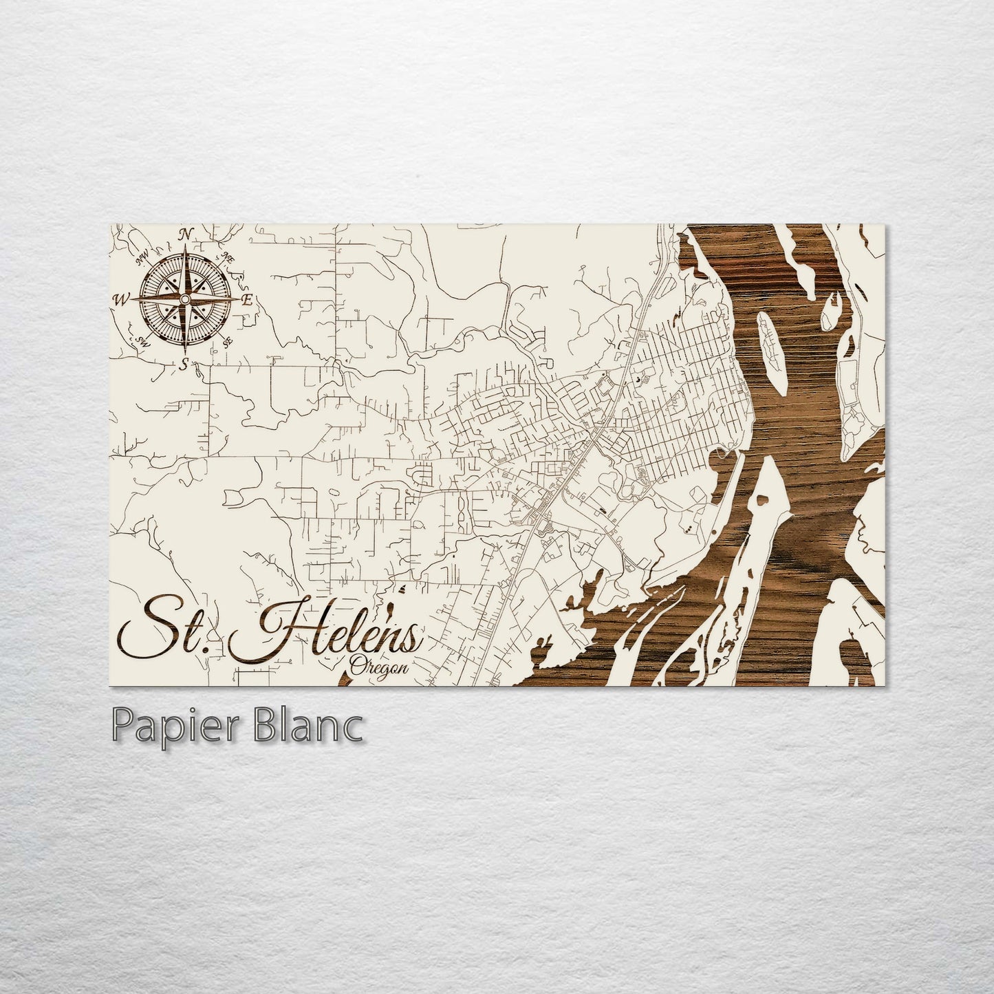 St. Helens, Oregon Street Map