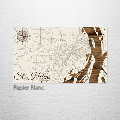 St. Helens, Oregon Street Map