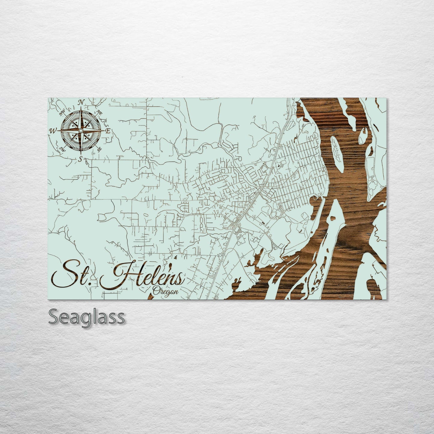 St. Helens, Oregon Street Map