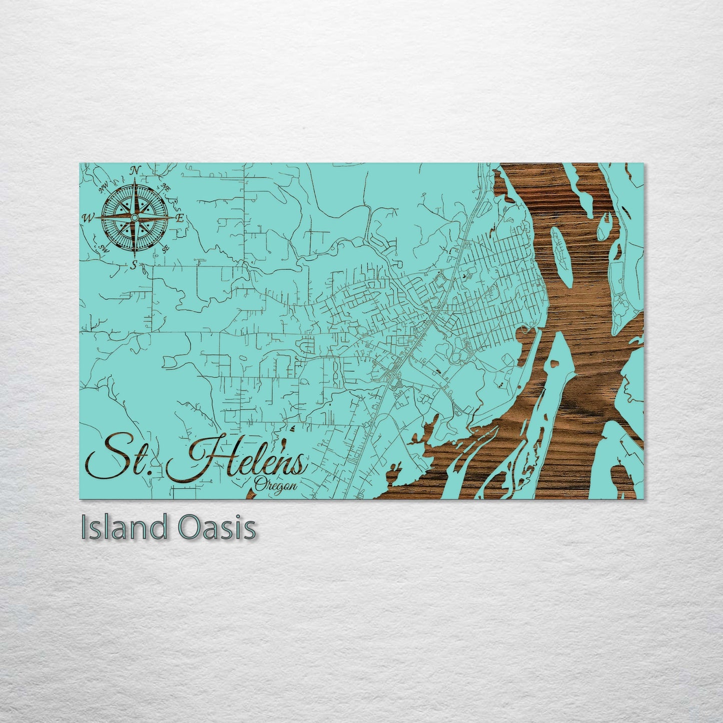 St. Helens, Oregon Street Map
