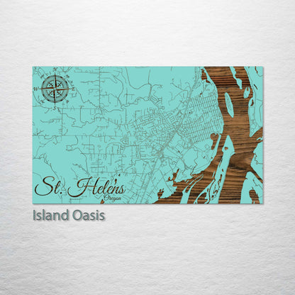 St. Helens, Oregon Street Map