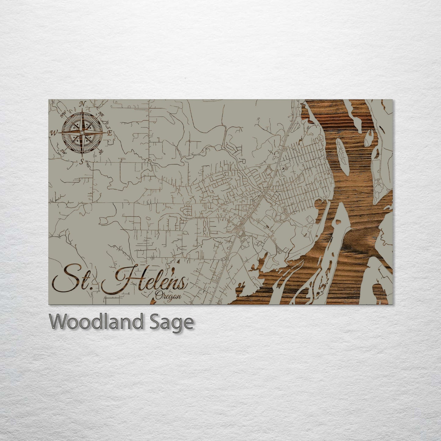 St. Helens, Oregon Street Map