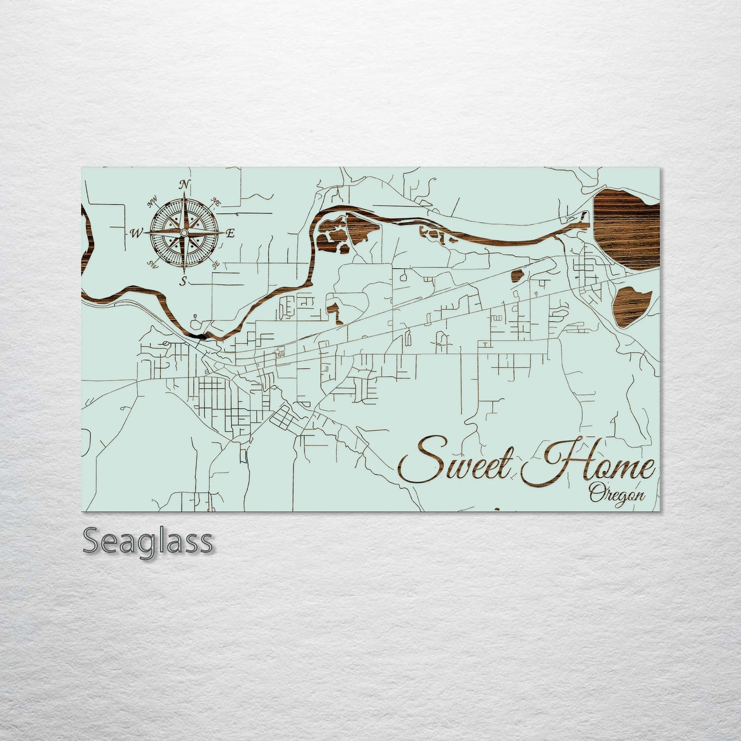 Sweet Home, Oregon Street Map