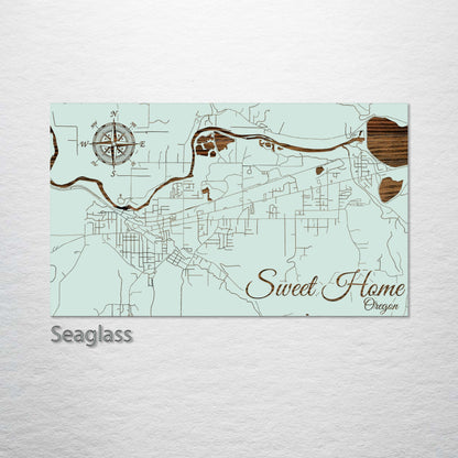 Sweet Home, Oregon Street Map