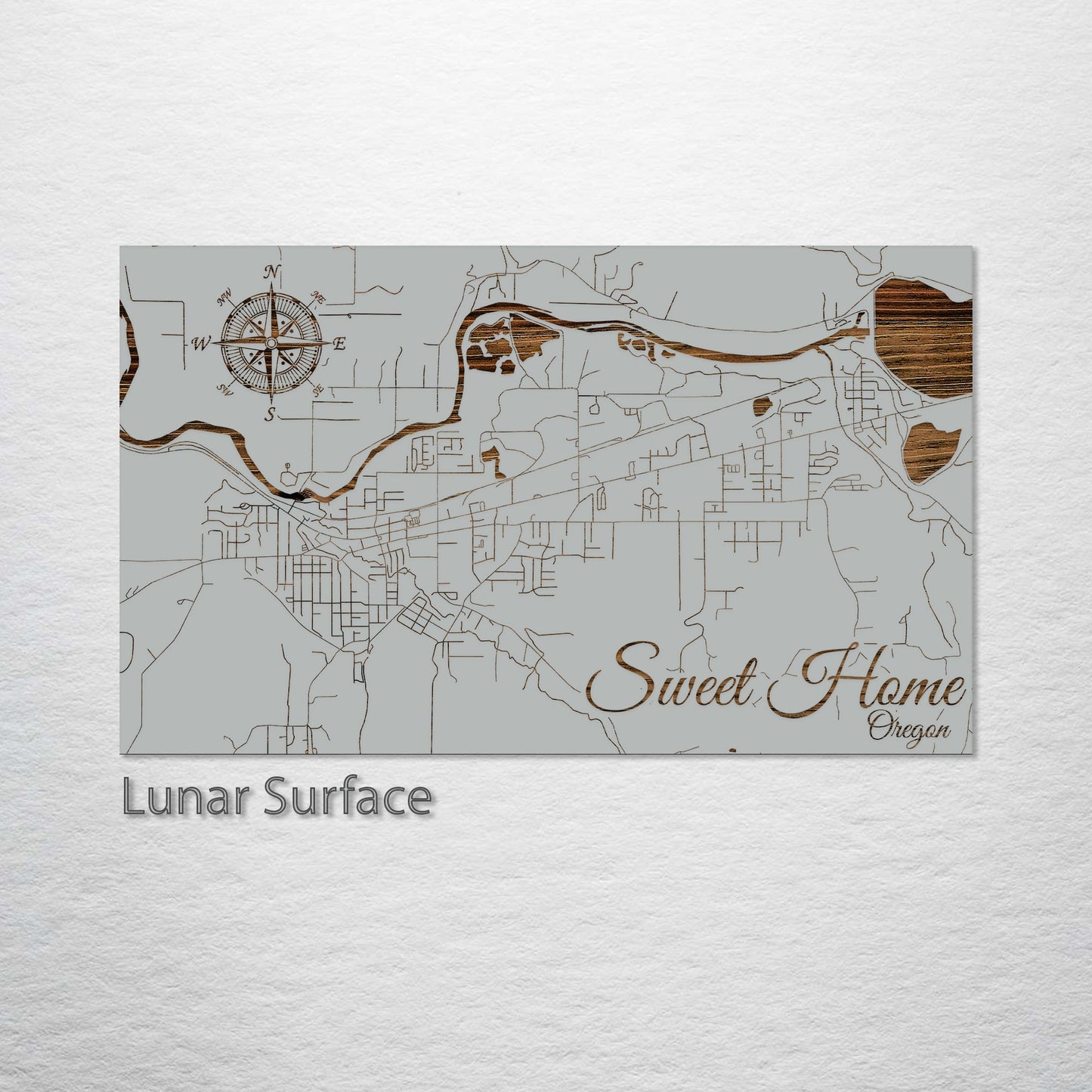 Sweet Home, Oregon Street Map