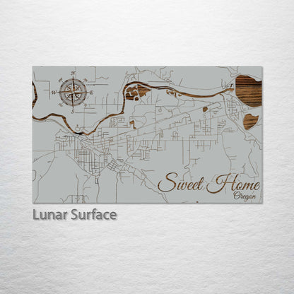 Sweet Home, Oregon Street Map