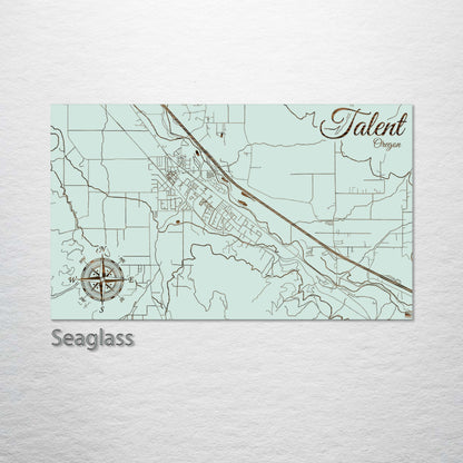 Talent, Oregon Street Map