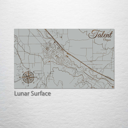 Talent, Oregon Street Map