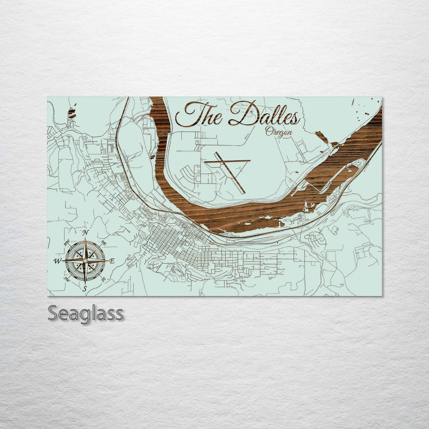 The Dalles, Oregon Street Map
