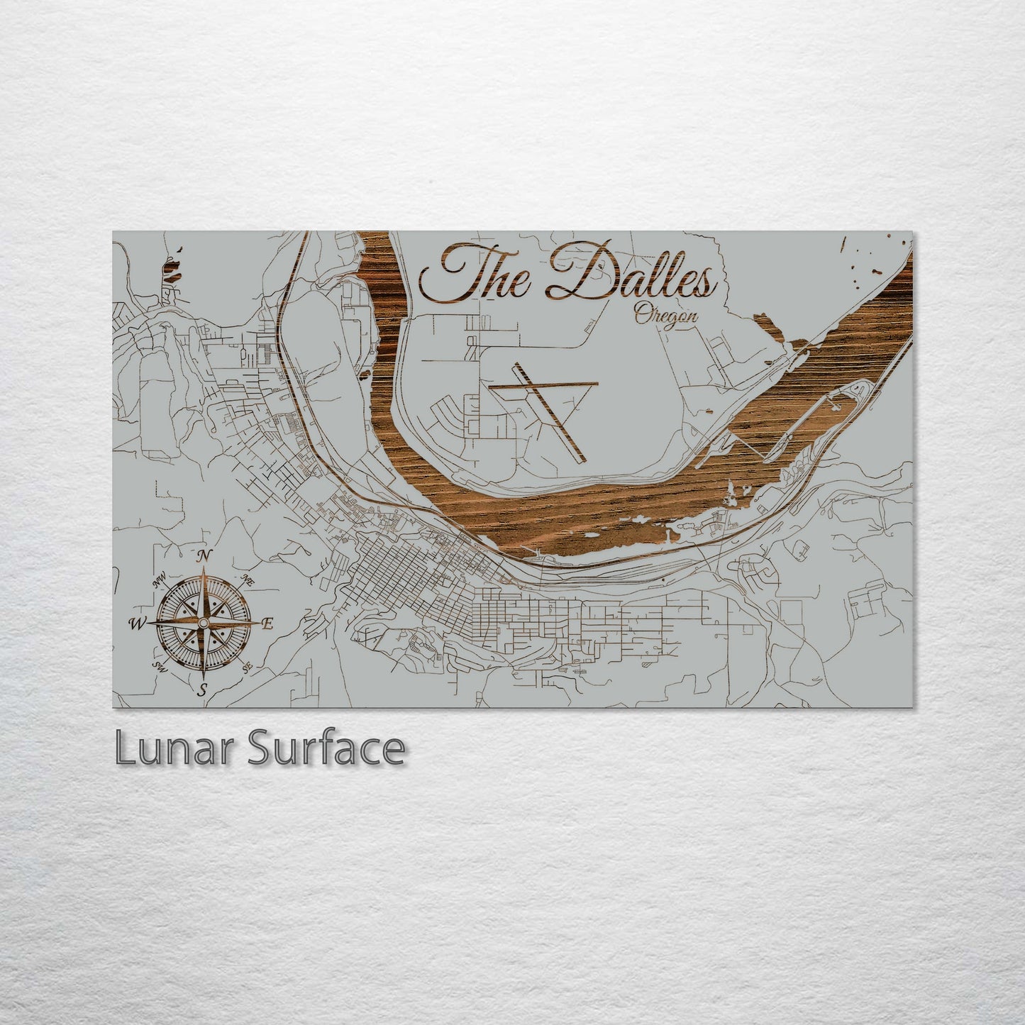 The Dalles, Oregon Street Map