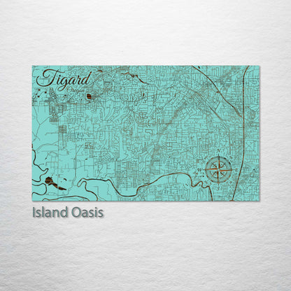 Tigard, Oregon Street Map