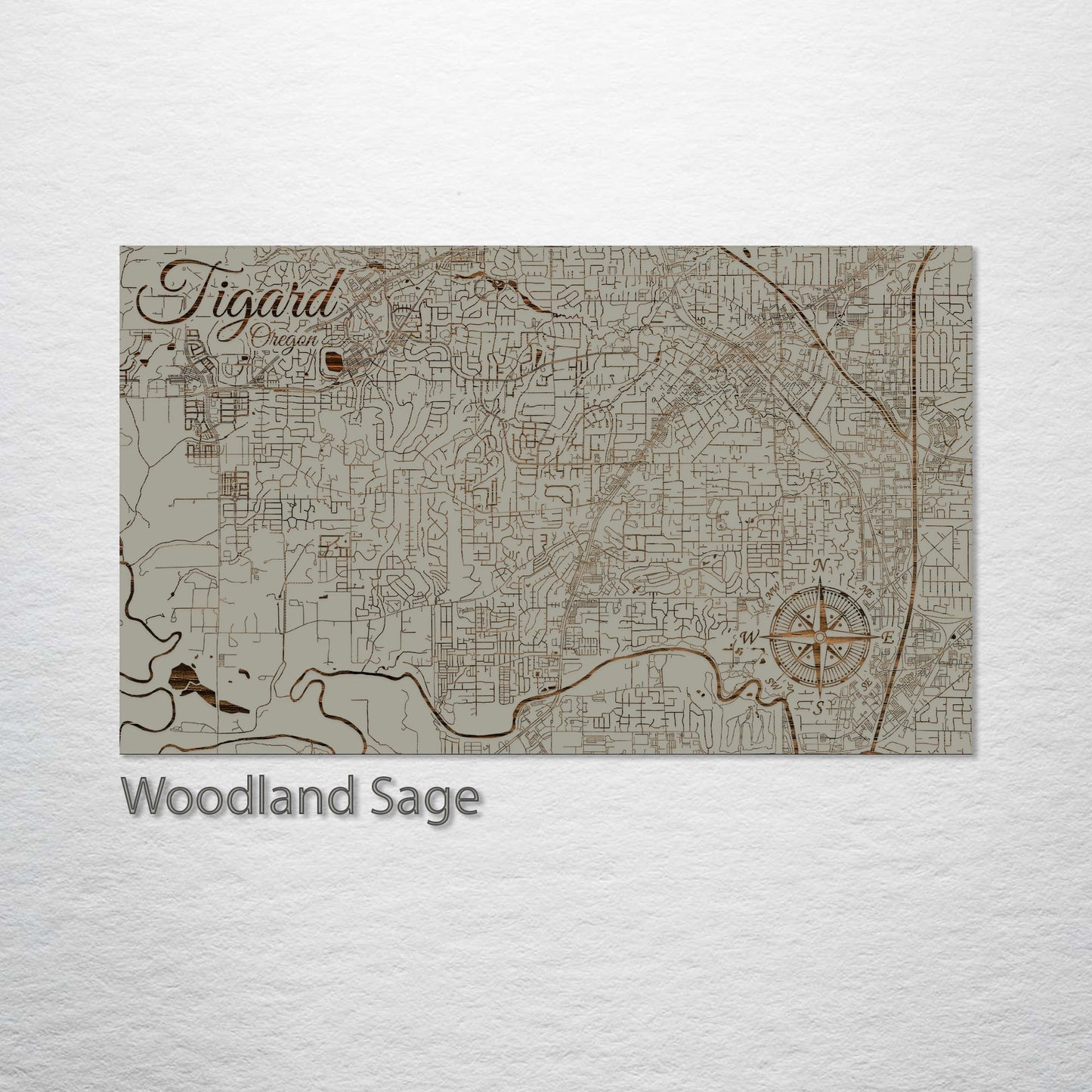 Tigard, Oregon Street Map