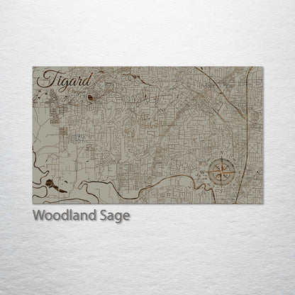 Tigard, Oregon Street Map