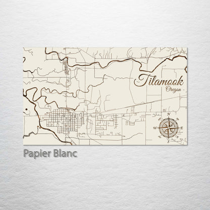 Tillamook, Oregon Street Map