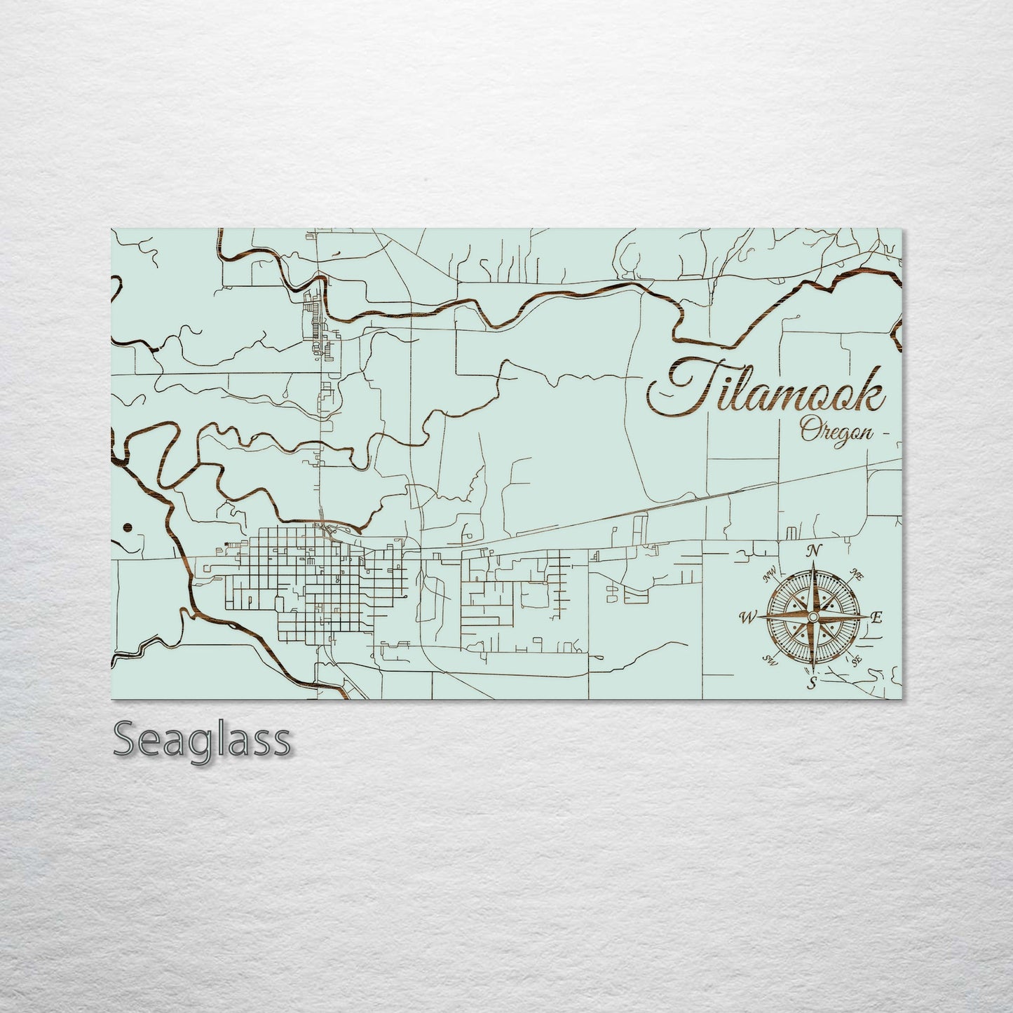 Tillamook, Oregon Street Map