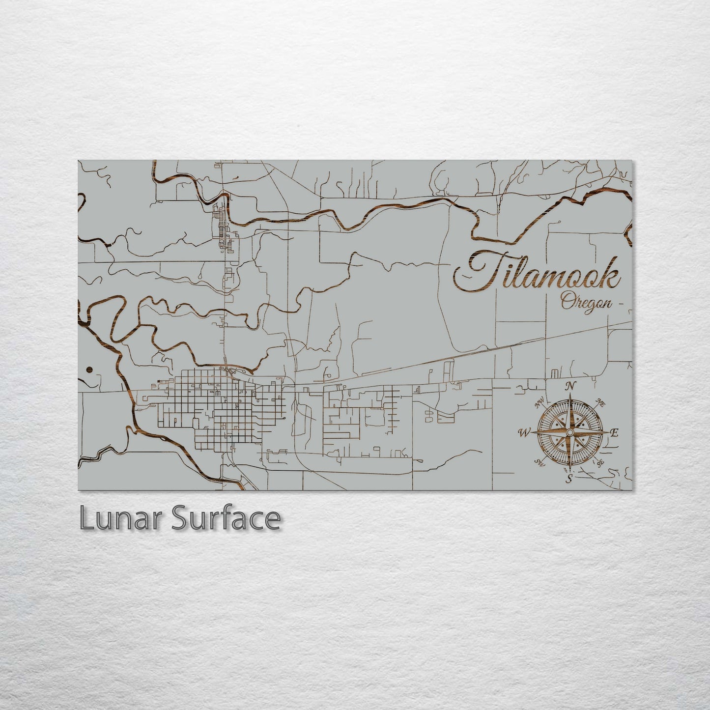 Tillamook, Oregon Street Map