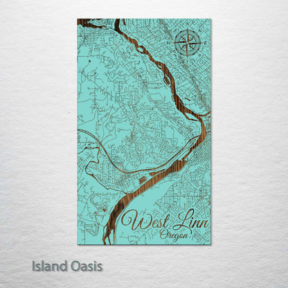 West Linn, Oregon Street Map