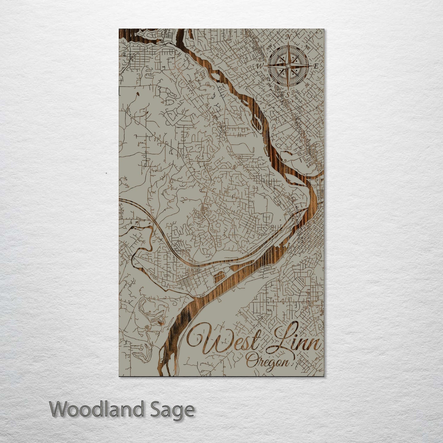 West Linn, Oregon Street Map