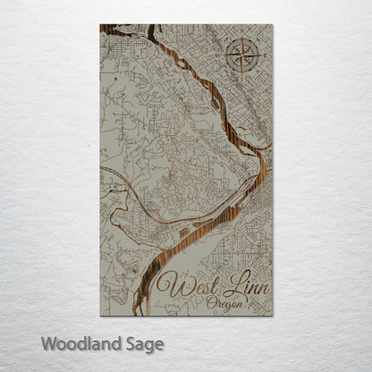 West Linn, Oregon Street Map