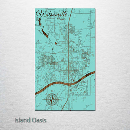 Wilsonville, Oregon Street Map