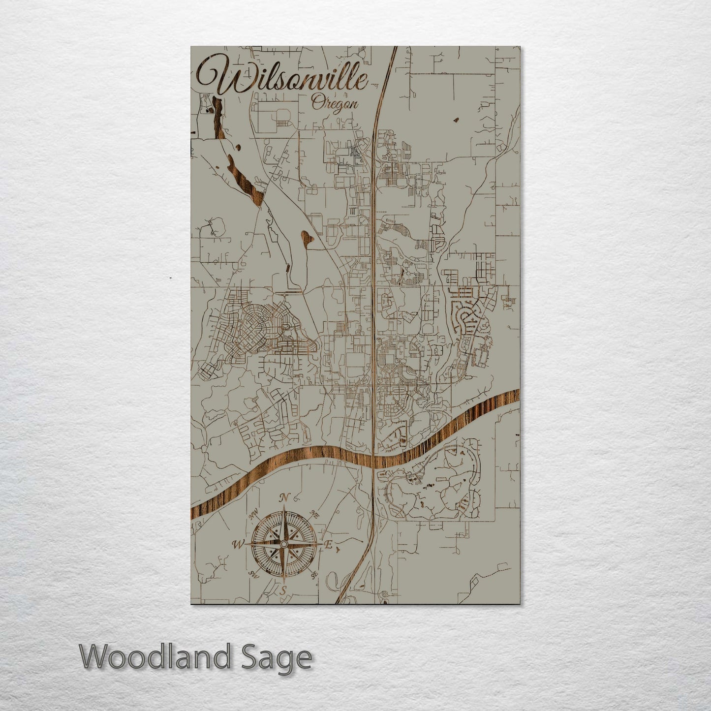 Wilsonville, Oregon Street Map