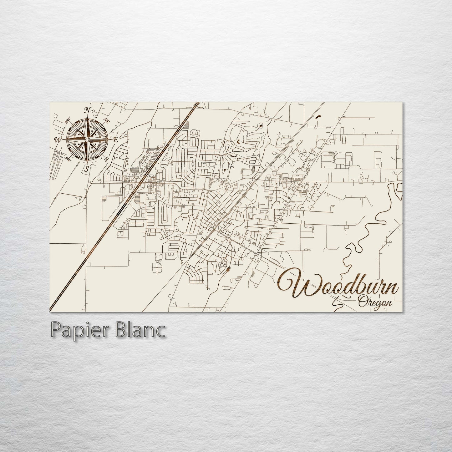 Woodburn, Oregon Street Map