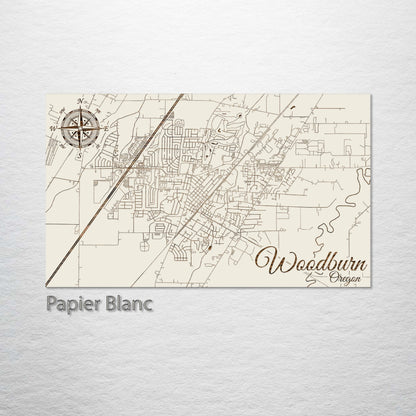 Woodburn, Oregon Street Map