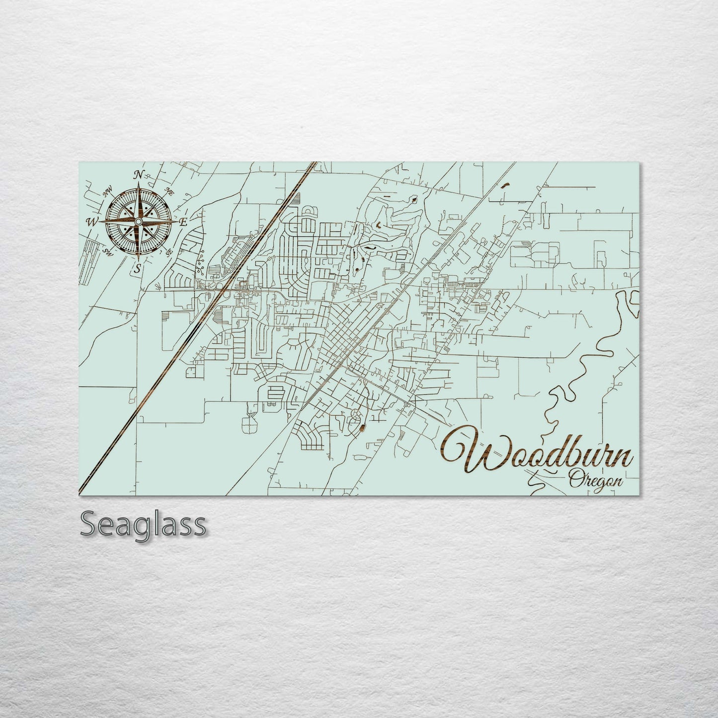 Woodburn, Oregon Street Map