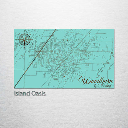 Woodburn, Oregon Street Map