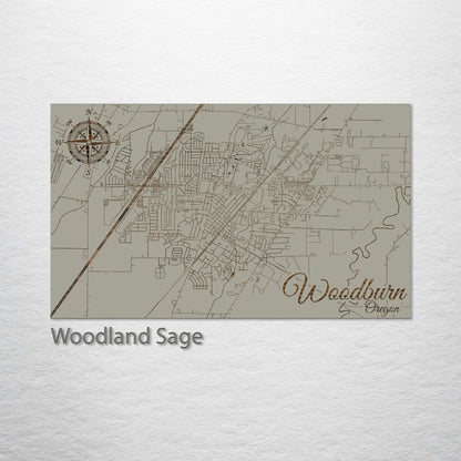 Woodburn, Oregon Street Map