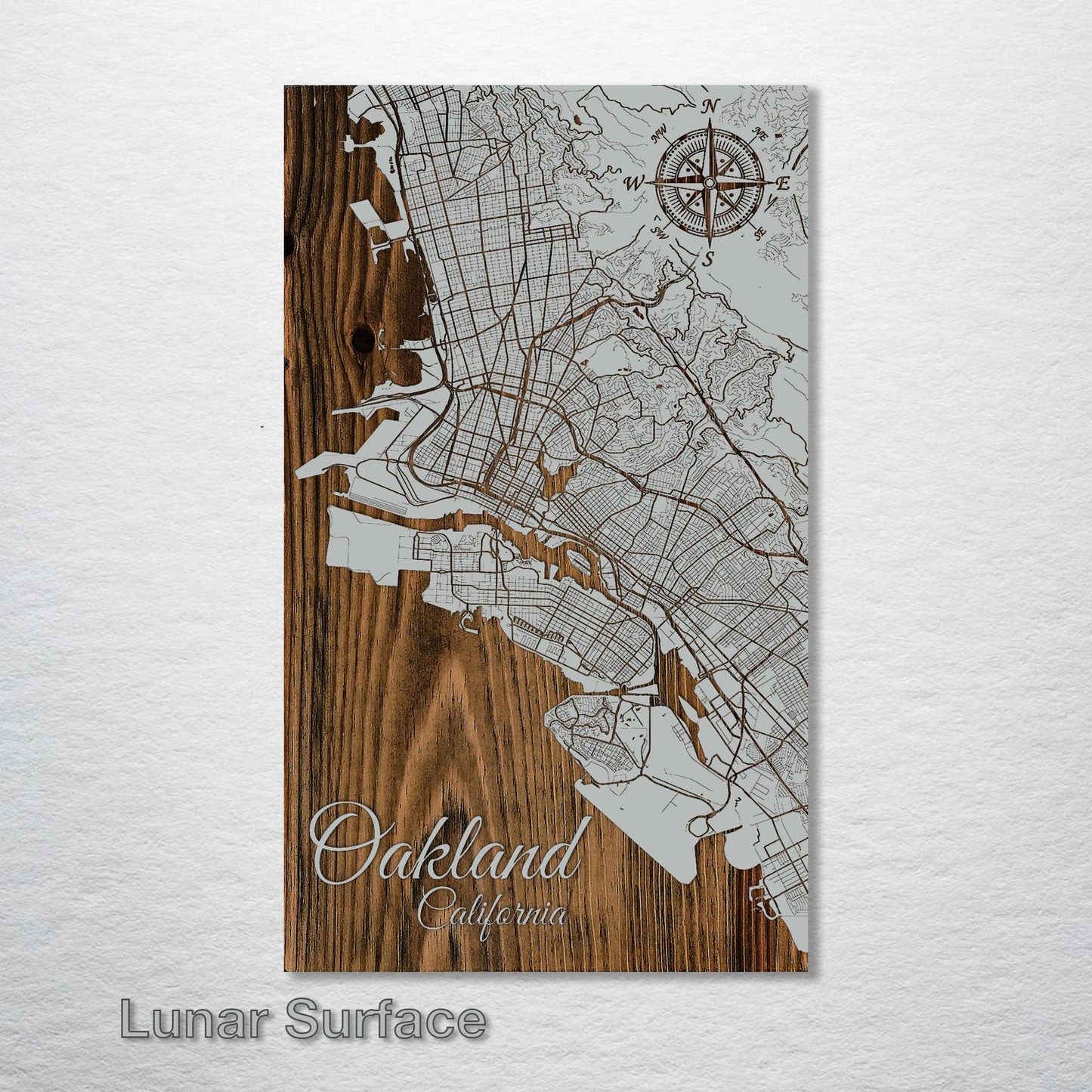 Oakland, California Street Map