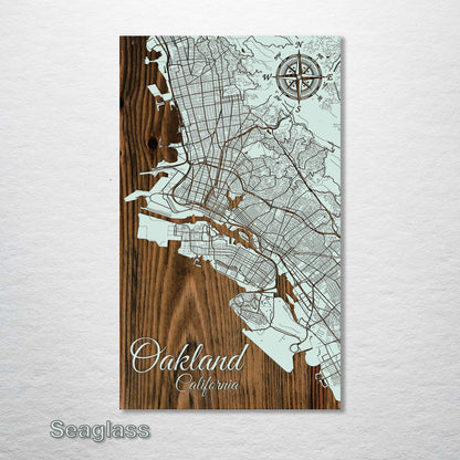 Oakland, California Street Map