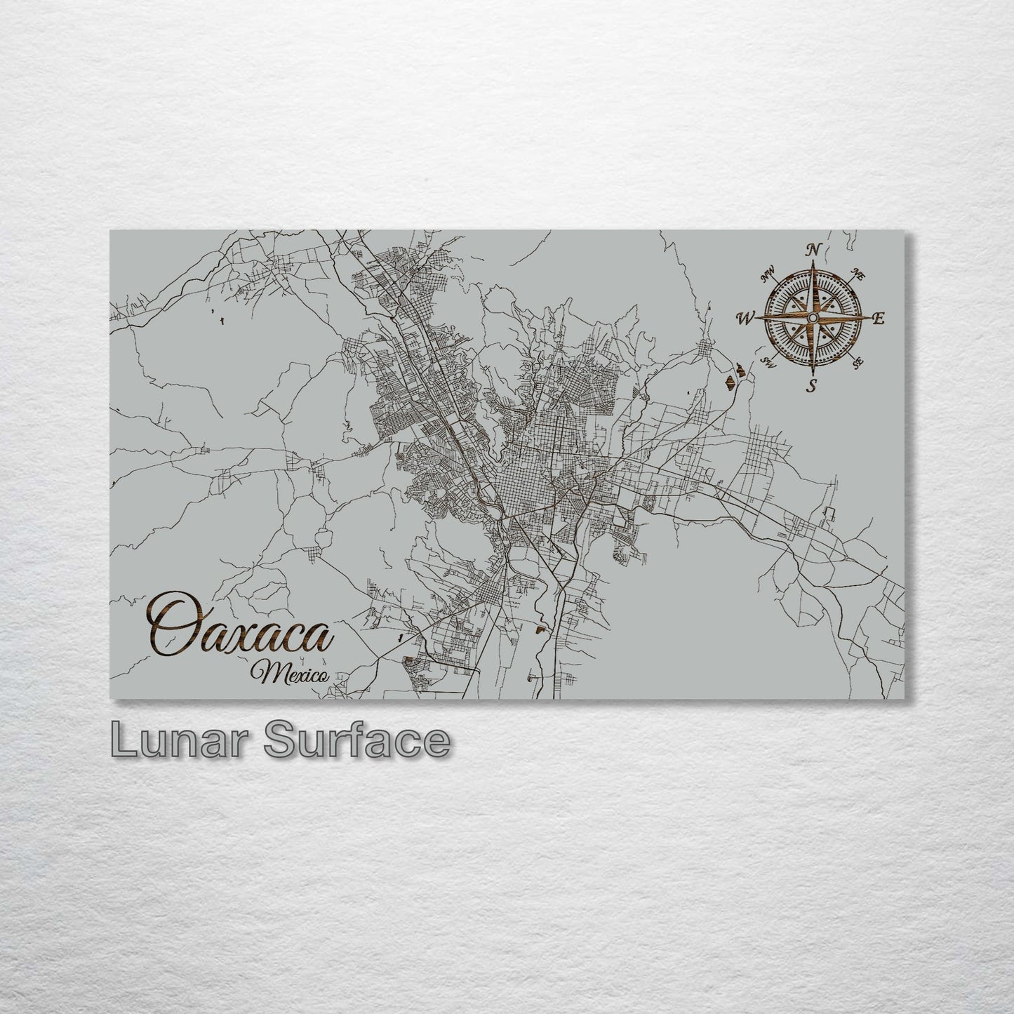 Oaxaca, Mexico Street Map