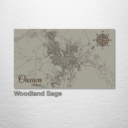 Oaxaca, Mexico Street Map