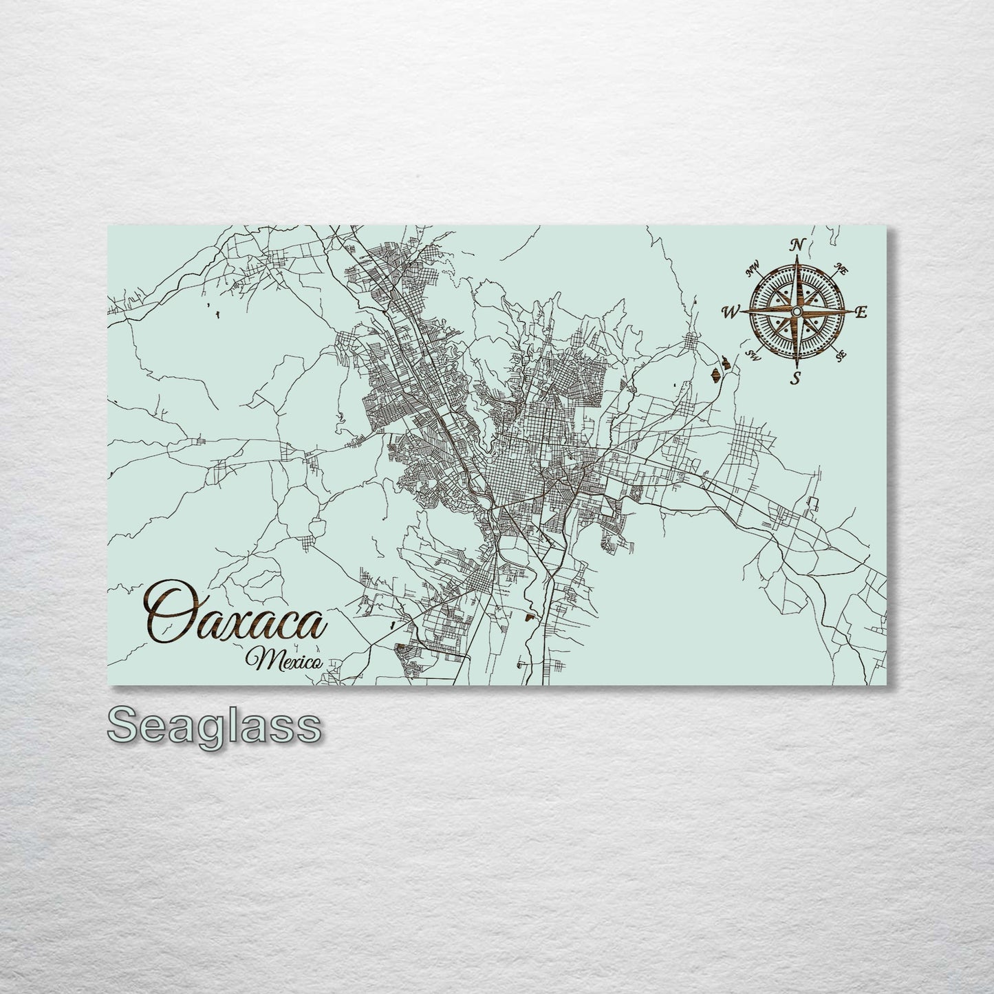 Oaxaca, Mexico Street Map