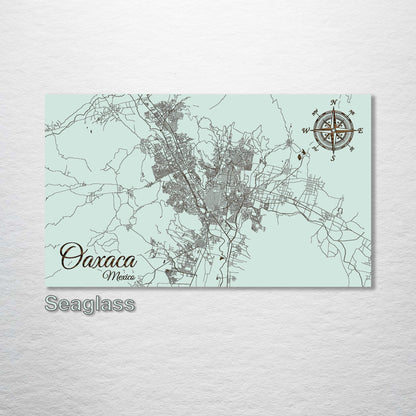 Oaxaca, Mexico Street Map