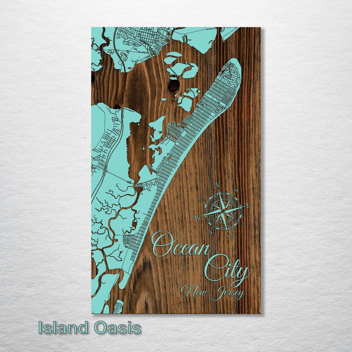 Ocean City, New Jersey Map