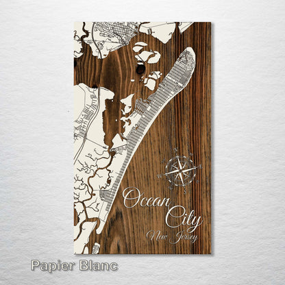 Ocean City, New Jersey Map