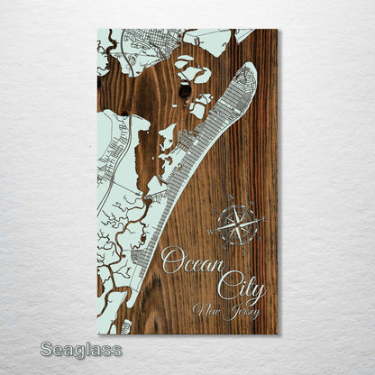 Ocean City, New Jersey Map