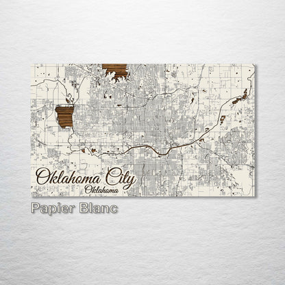 Oklahoma City, Oklahoma Street Map
