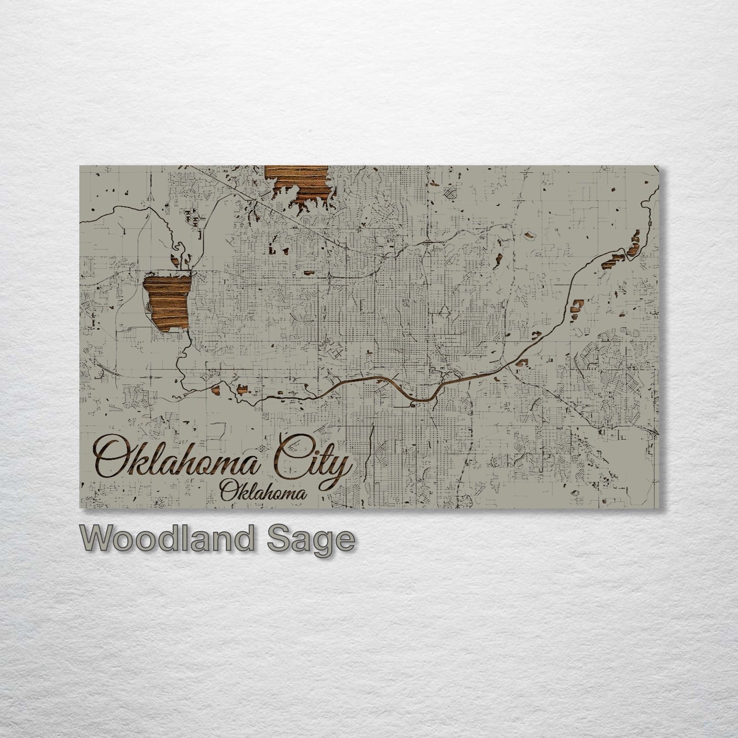 Oklahoma City, Oklahoma Street Map