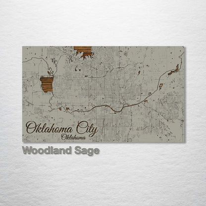 Oklahoma City, Oklahoma Street Map