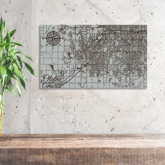 Olathe, Kansas Street Map