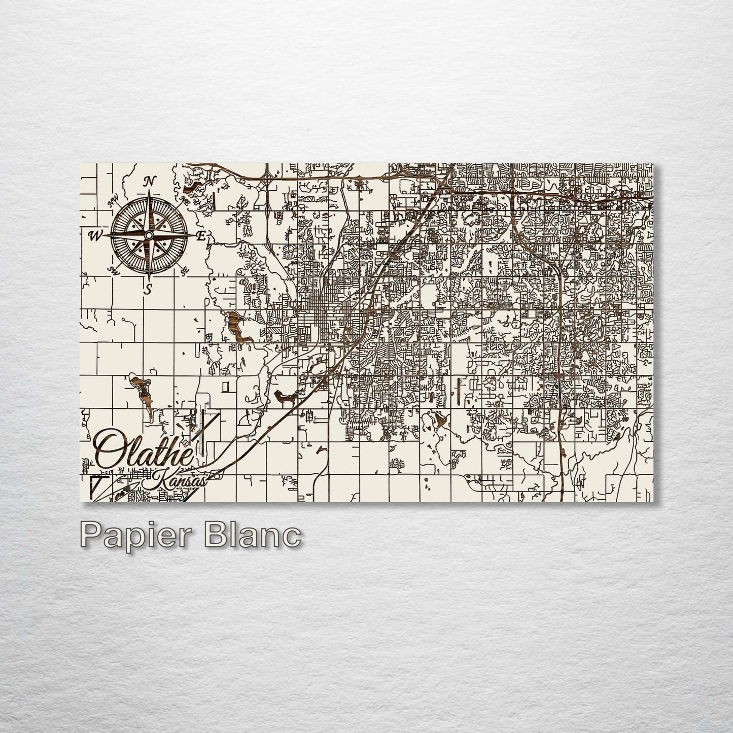 Olathe, Kansas Street Map