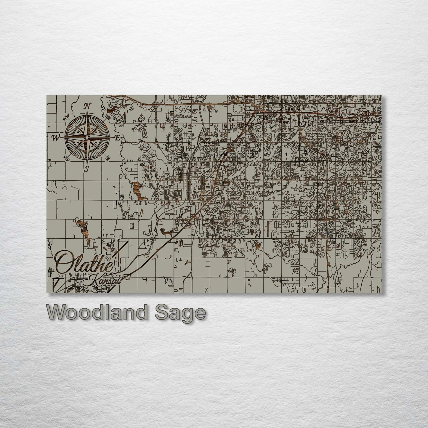 Olathe, Kansas Street Map