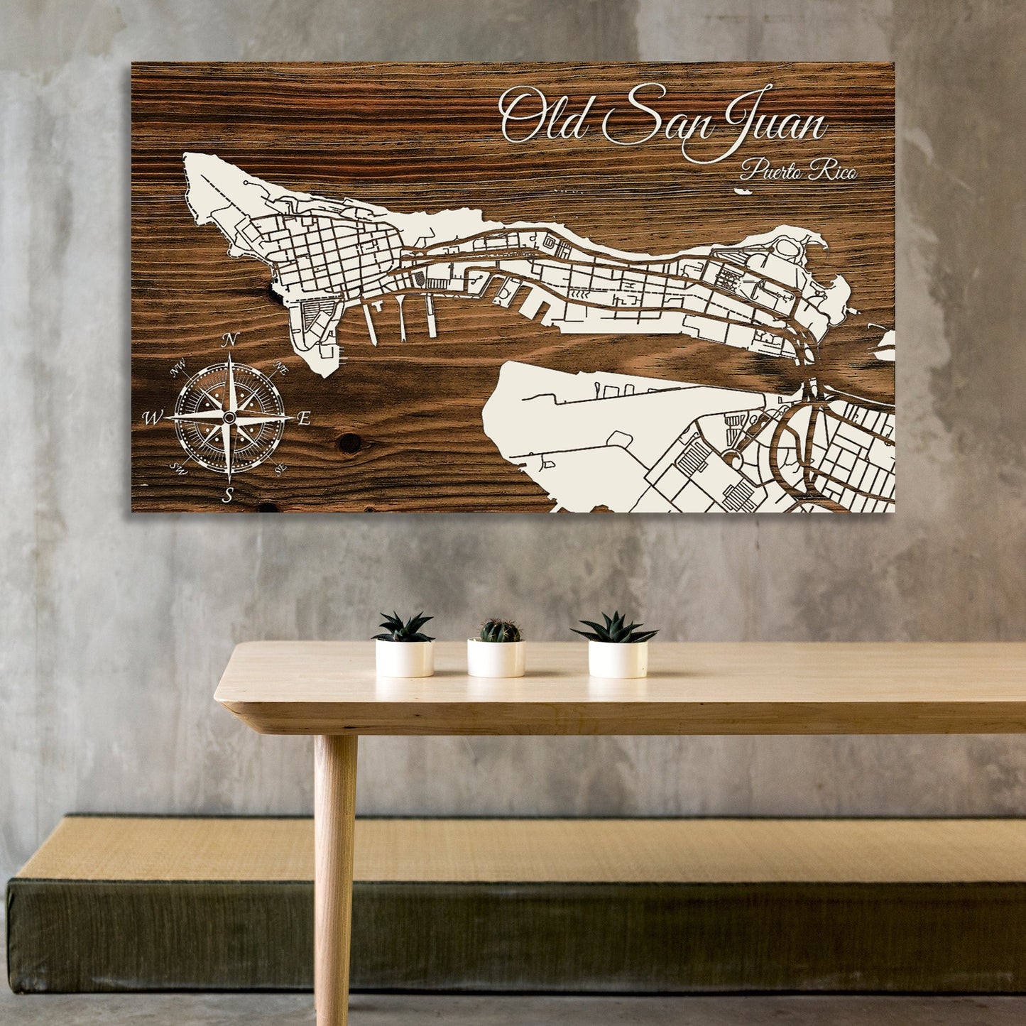 Old San Juan, Puerto Rico Street Map