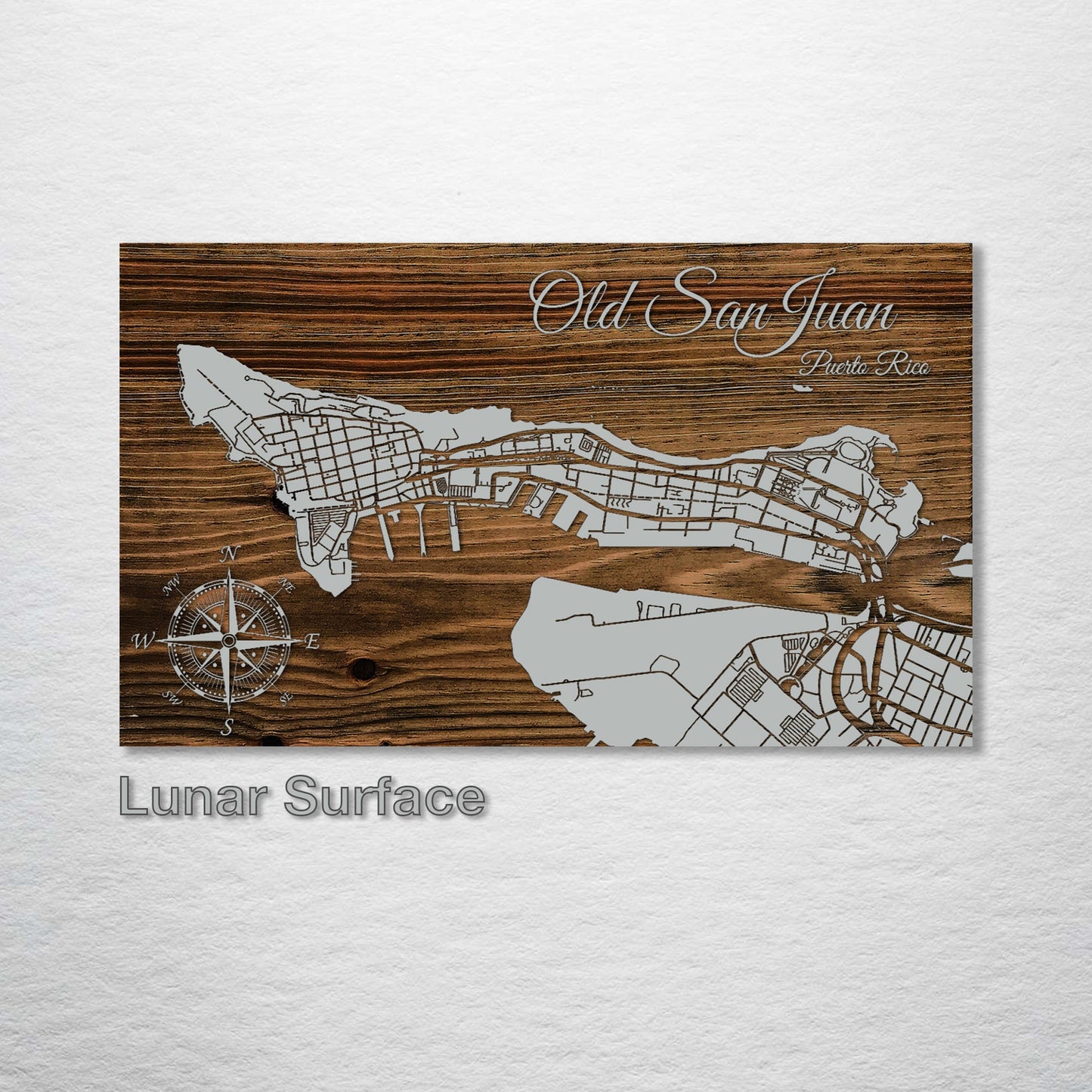 Old San Juan, Puerto Rico Street Map