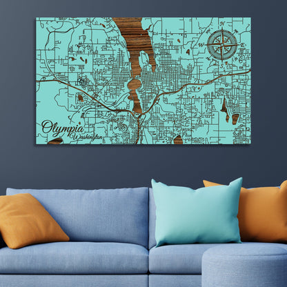 Olympia, Washington Street Map