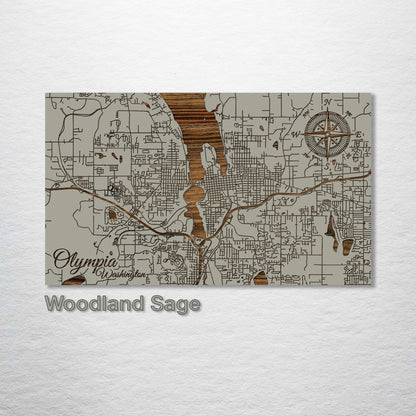 Olympia, Washington Street Map