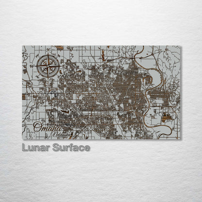 Omaha, Nebraska Street Map
